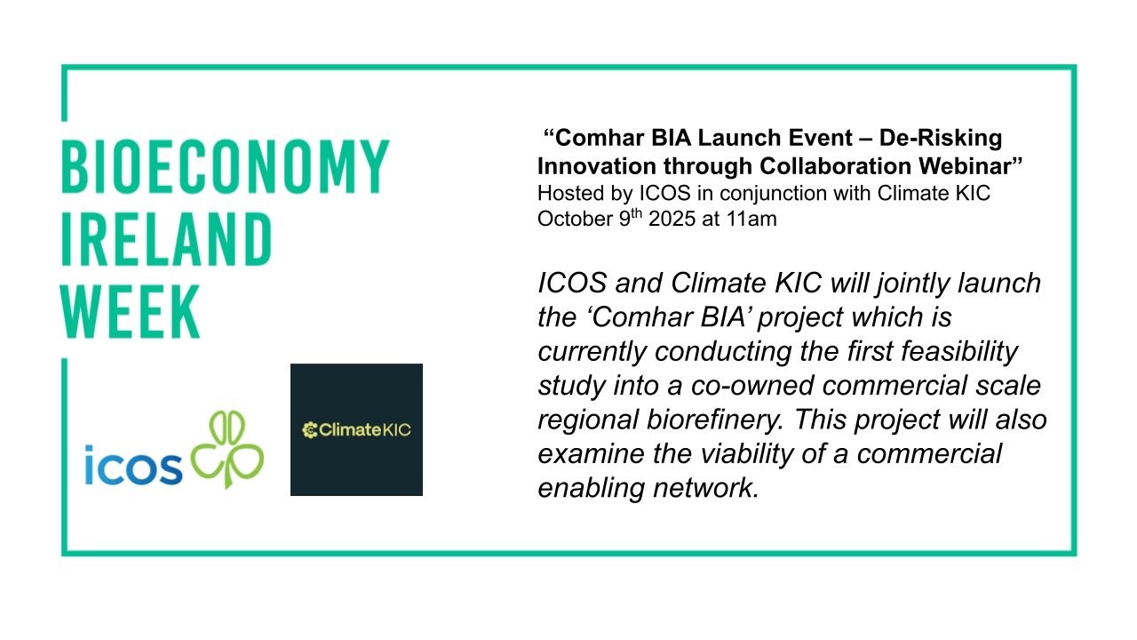 Comhar BIA Launch Event – De-Risking Innovation through Collaboration Webinar